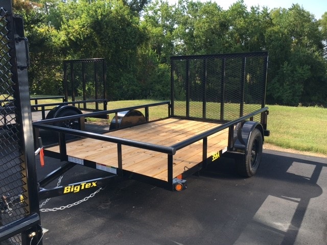 Big Tex 35Sa-77" x 12 Single Axle Utility Trailer